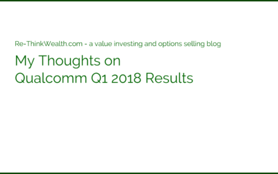 My Thoughts on Qualcomm Q1 2018 Results