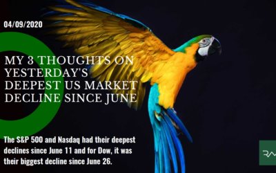 My 3 Thoughts on Yesterday’s Deepest US Market Decline Since June